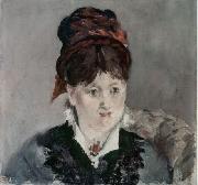Edouard Manet Portrait d'Alice Lecouve dans un Fautheuil oil painting artist